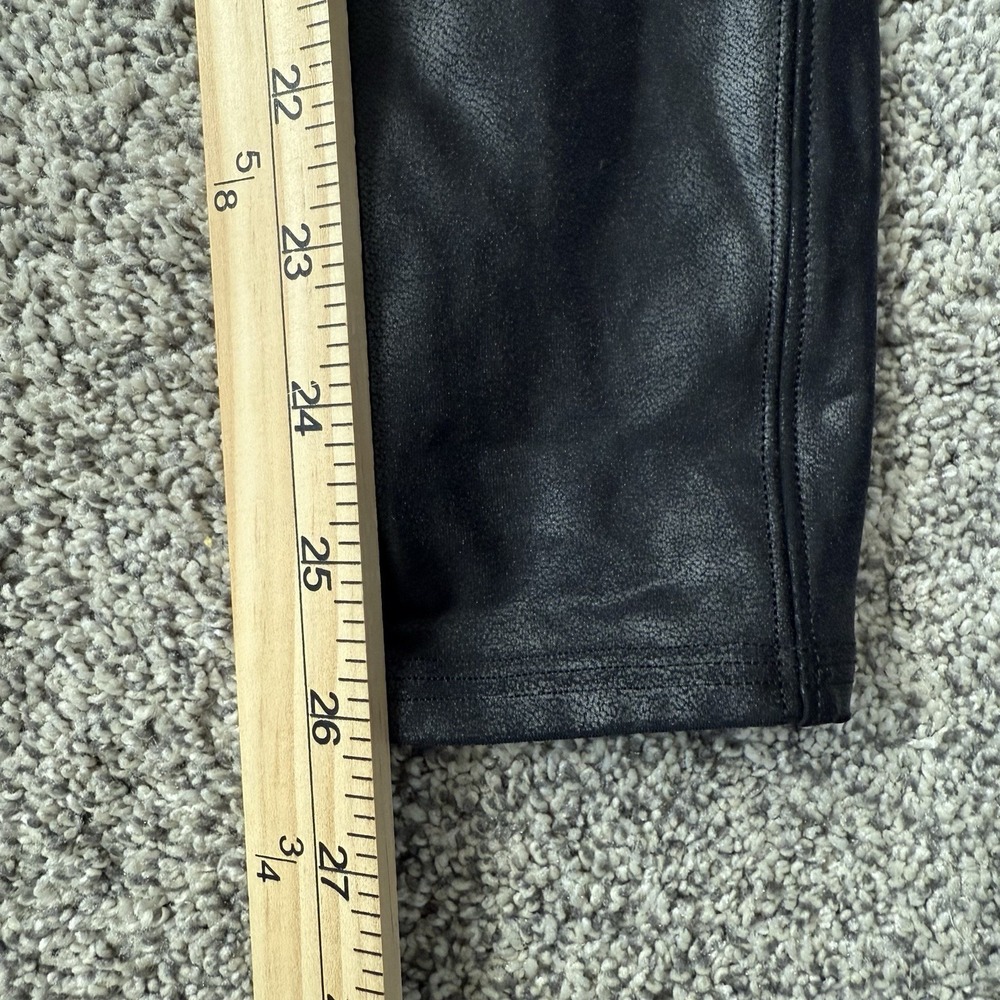 Spanx Faux Leather Leggings for Women, Size M - Black - Picture 11 of 12